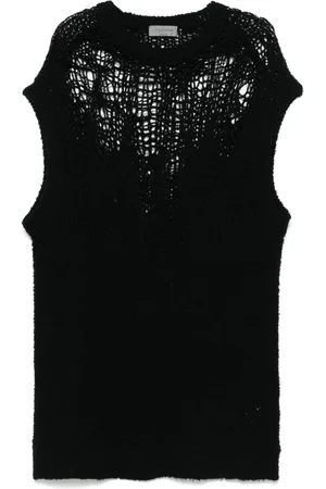 YOHJI YAMAMOTO Glesstickad väst