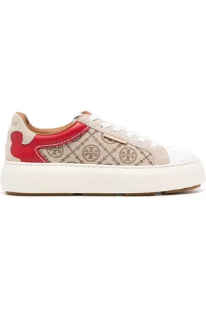 Tory Burch Låga sneakers med monogram