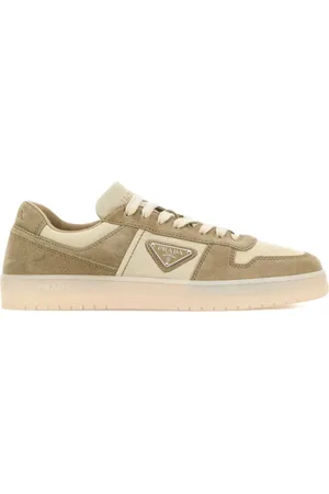 Prada Downtown sneakers med mockapanel
