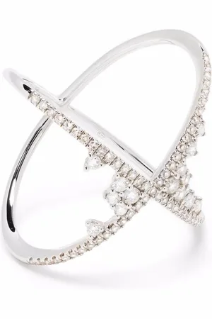 DJULA Fairy Tale X diamantring i 18K vitguld