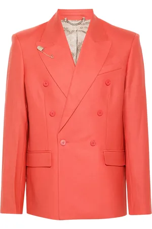 Charles Jeffrey Loverboy Edinburgh dubbelknäppt blazer