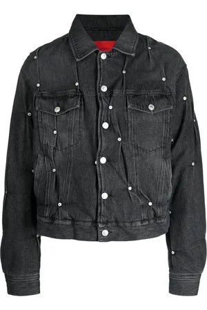Kusikohc Jeansjacka med nitar