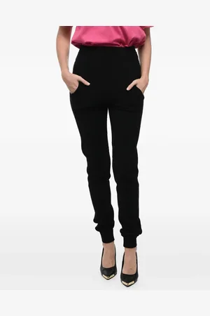 Saint Laurent Mjukisbyxor med hög midja