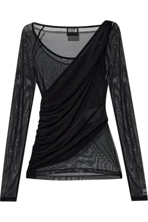 VERSACE Draperad topp