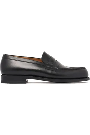J.M. Weston Läderloafers