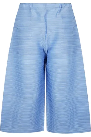 PLEATS PLEASE ISSEY MIYAKE Byxor med vida ben