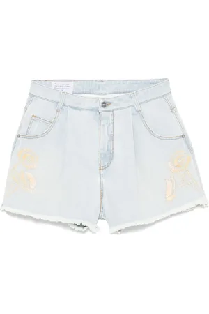 ERMANNO SCERVINO Shorts med brodyr