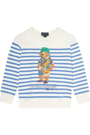 Ralph Lauren Randig grafisk sweatshirt