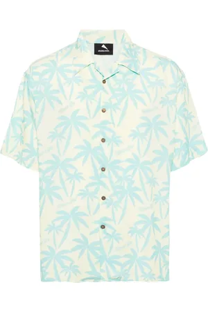 MAUNA KEA Skjorta med palmtryck