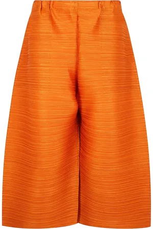 PLEATS PLEASE ISSEY MIYAKE Byxor med vida ben