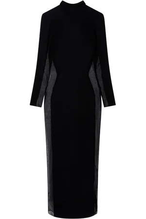 Stella McCartney Maxiklänning med skira paneler
