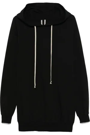 Rick Owens Hoodie med dragsko