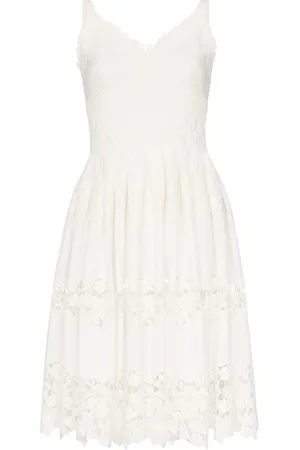 Dolce & Gabbana Klänning med blomsterbroderi