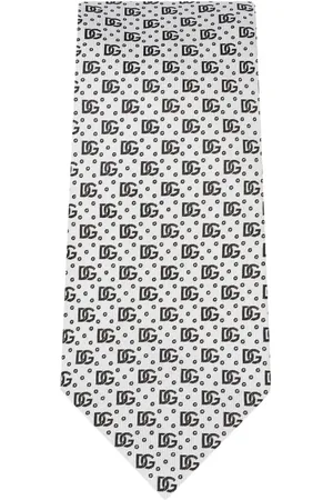 Dolce & Gabbana Sidenslips med logotyp