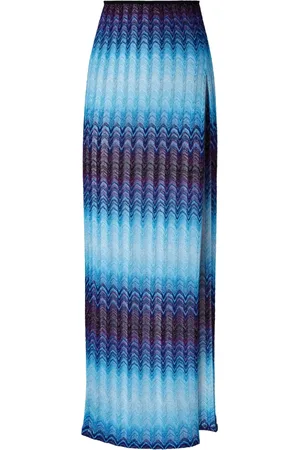 Missoni Sicksackmönstrad maxikjol