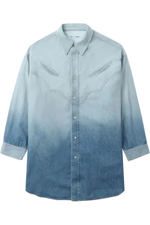 TOGA PULLA Tonad skjorta i chambray