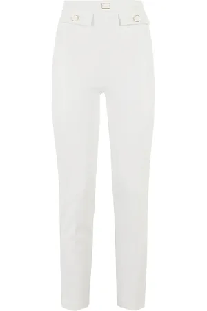Elisabetta Franchi Byxor med logotypplakett