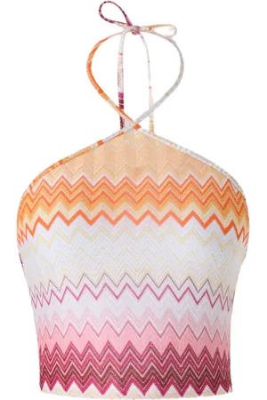 Missoni Sicksackmönstrad stickad topp