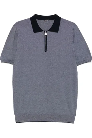 Kiton Randig pikétröja