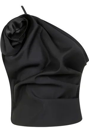 MAGDA BUTRYM Asymmetrisk draperad topp