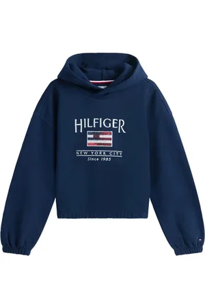 Tommy Hilfiger Hoodie med broderad logotyp