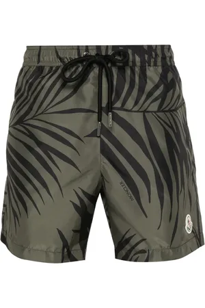 Moncler Badbyxor med palmtryck