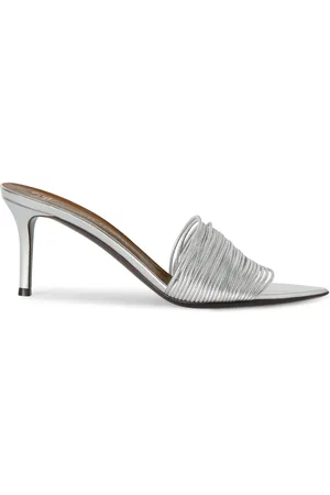 Giuseppe Zanotti Lädersandaler med öppen tå 70 mm
