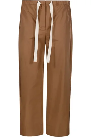 Max Mara Byxor med paperbag