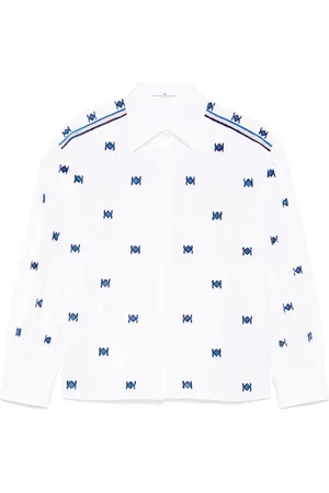 ERMANNO SCERVINO Skjorta med flockat motiv