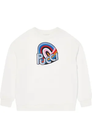 PUCCI Junior Tröja med logotyp