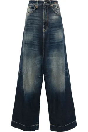 R13 Jesse wide leg
