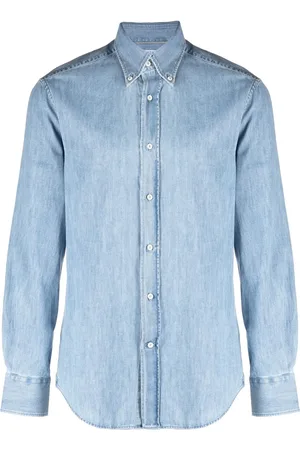 Brunello Cucinelli Jeansskjorta