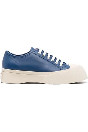 Marni Pablo platåsneakers i läder