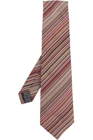 Paul Smith Sidenslips med diagonala ränder