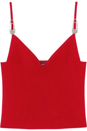 VERSACE Croptop med säkerhetsnål