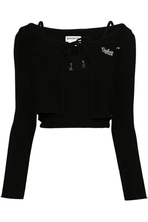 Musium Div. Croptop med lagerdesign