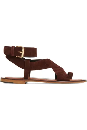 Mansur Gavriel Låga sandaler i mocka