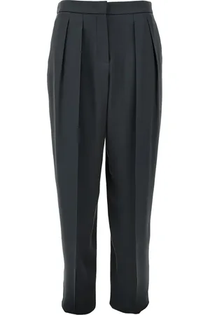 Giorgio Armani Byxor med plisserad detalj