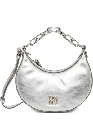DKNY Axelremsväska med metallic