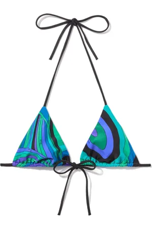 Puccini Mönstrad trekantsbikini