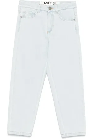 Aspesi Jeans med logotypetikett