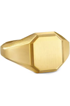 David Yurman Streamline klackring i 18K gult guld (14 mm)