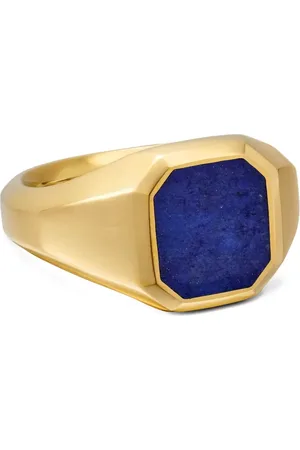 David Yurman Streamline klackring i 18K gult guld med lapis lazuli (14 mm)