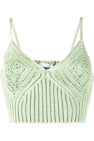 Simkhai Virkstickad croptop