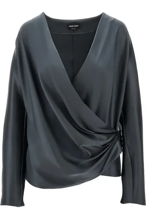 Giorgio Armani Draperad blus