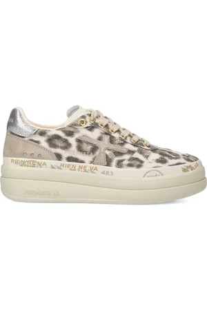 Premiata Leopardmönstrade sneakers