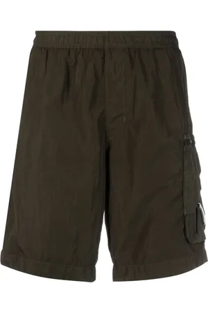 C.P. Company Mjukisshorts med logotypmärke