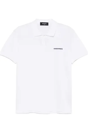 Dsquared2 Pikétröja med broderad logotyp