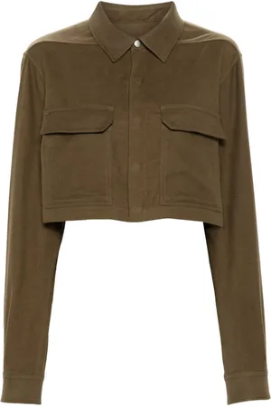 Rick Owens Kort skjorta med tryckknappar