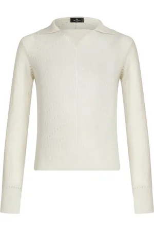 Etro Tröja med perforerad detalj